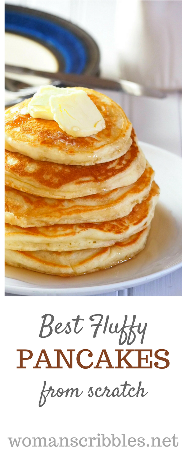 Pancakes breakfast coming up? This is the fool-proof recipe for the ultimate fluffy pancakes that will delight everyone with its light and soft crumbs. #pancakes #breakfast