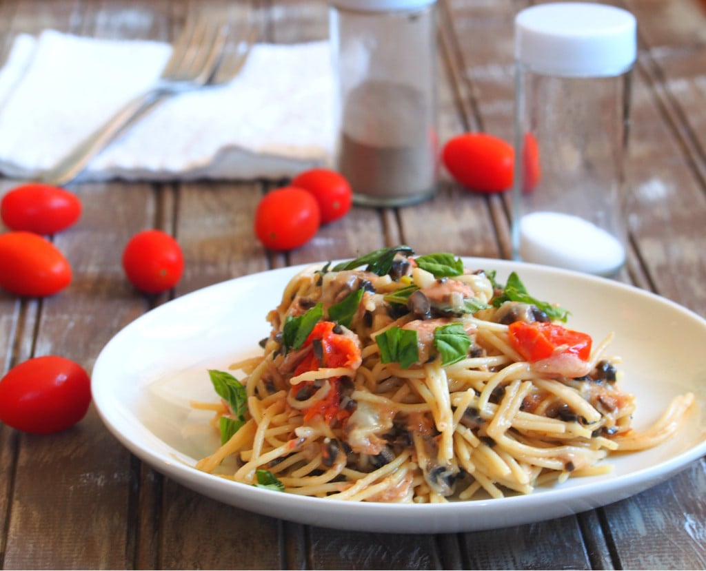 Serve this Tuna Pasta for a light, meat-free dish that is packed with flavor and texture. It is a simple and tasty dish that is ready in no time.