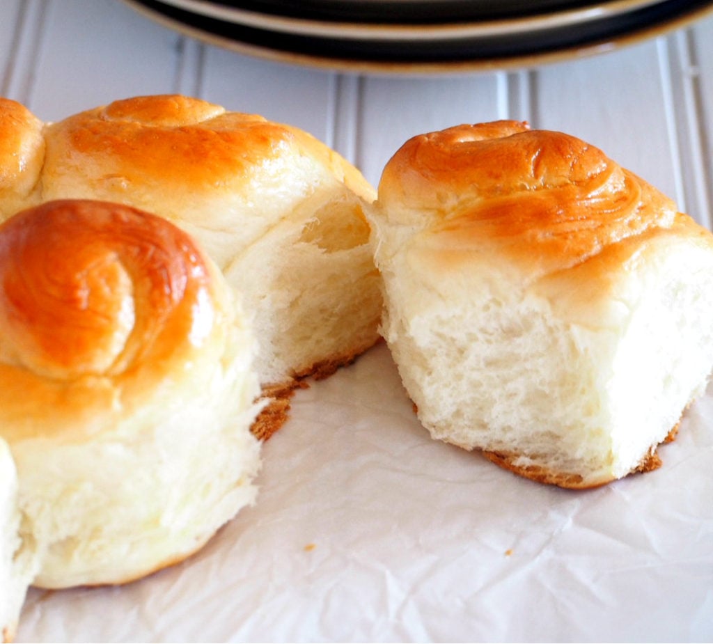 These milk bread are soft and fluffy rolls that are mildly sweet, making them versatile for pairing with your choice of jam, spreads or even with just a plain cup of coffee. 