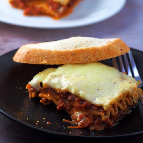 For the Filipino Style Lasagna Meat Sauce