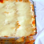 Filipino Style Lasagna is sweet, cheesy and creamy. It is a rich lasagna pasta made with saucy ground beef meat sauce. layered with a creamy bechamel sauce, and finally topped with lots of mozzarella cheese.
