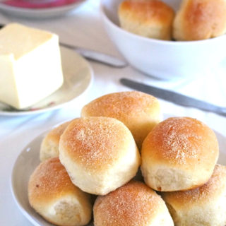 Try these pandesal recipe, Filipino version of bread rolls that are slightly sweet, soft and dusted lightly with bread crumbs and then baked to perfect golden brown.
