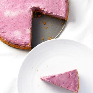The flavor of the creamy ube blended together with the richness of cream cheese makes this ube cheesecake a very decadent dessert.