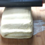 A croissant dough recipe that yields flaky and buttery pastry. It can be used to make a variety of breakfast treats.