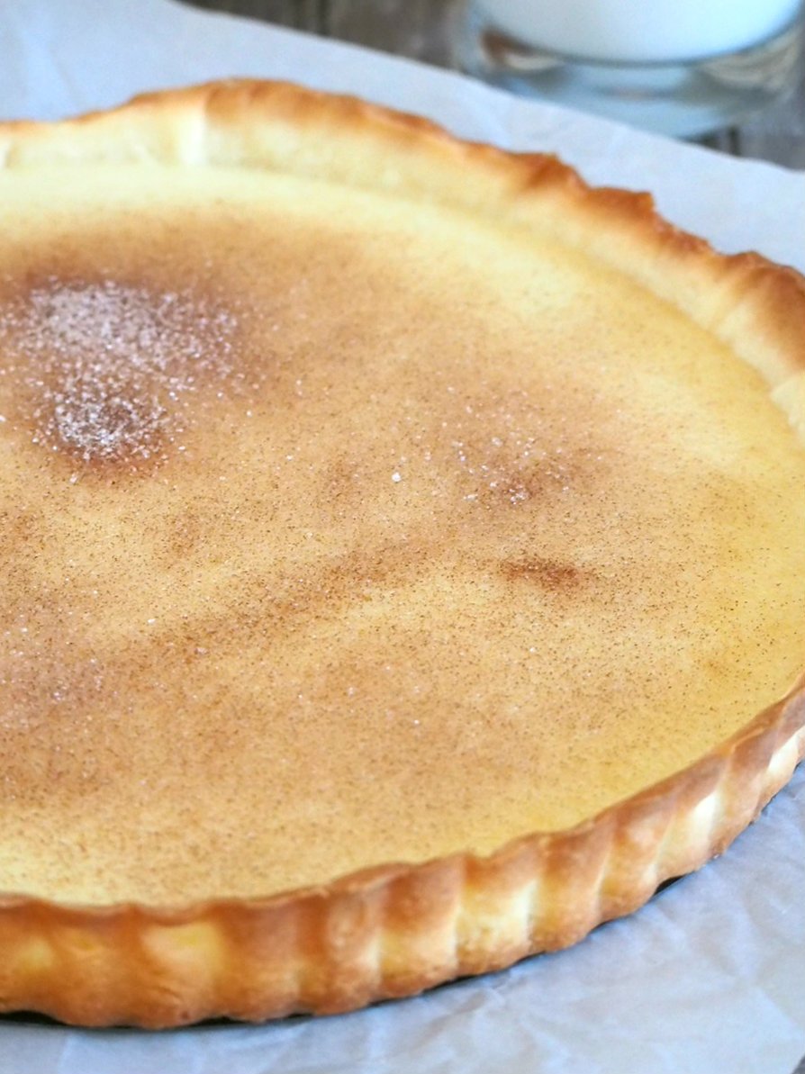 Milk Tart is a simple but delicious dessert that hits just the right spot of sweetness, creaminess and richness with it's milk custard filling.