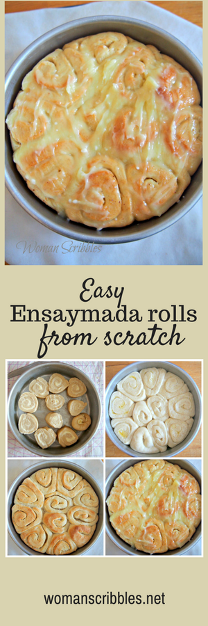 Easy ensaymada rolls from scratch