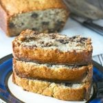 Enjoy a true classic flavor combination of banana and chocolate in this Chocolate Banana bread. Tasty, moist, rich and packed with chocolatey goodness.