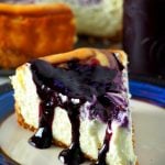 With blueberry swirls and a generous drizzling of blueberry syrup upon serving, this Blueberry Cheesecake is just the perfect one you will ever need! 