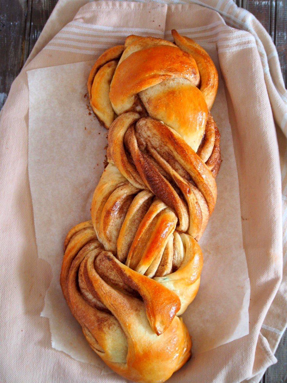 Freshly baked Cinnamon bread Loaf.