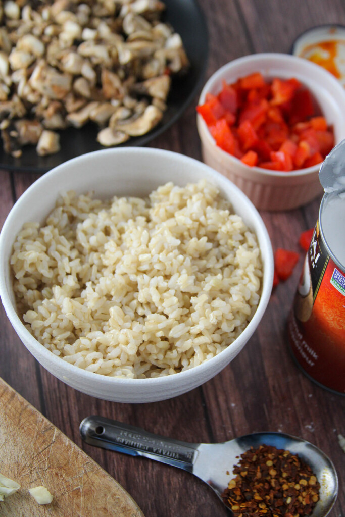 Mushroom and Rice Spicy Thai Soup Woman Scribbles