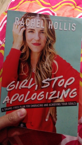 Photo of Girl, Stop apologizing book.