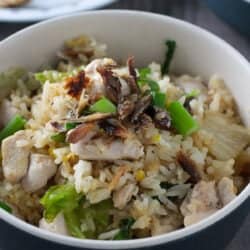Salted Fish Chicken Fried Rice