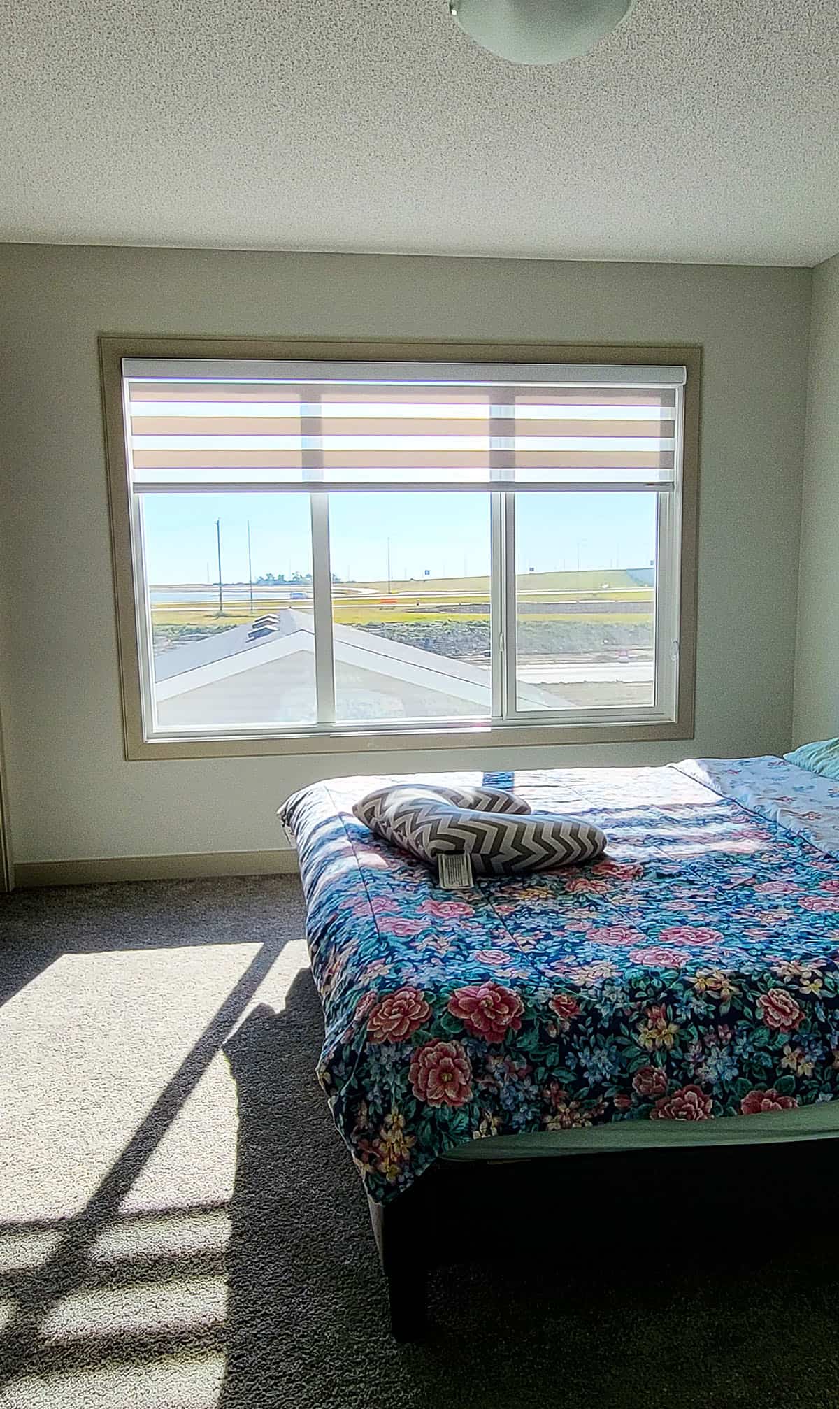 Sunny bedroom.