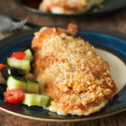 Baked Fish Fillet with Mayo Topping