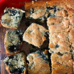 Easy Blueberry Breakfast Cake
